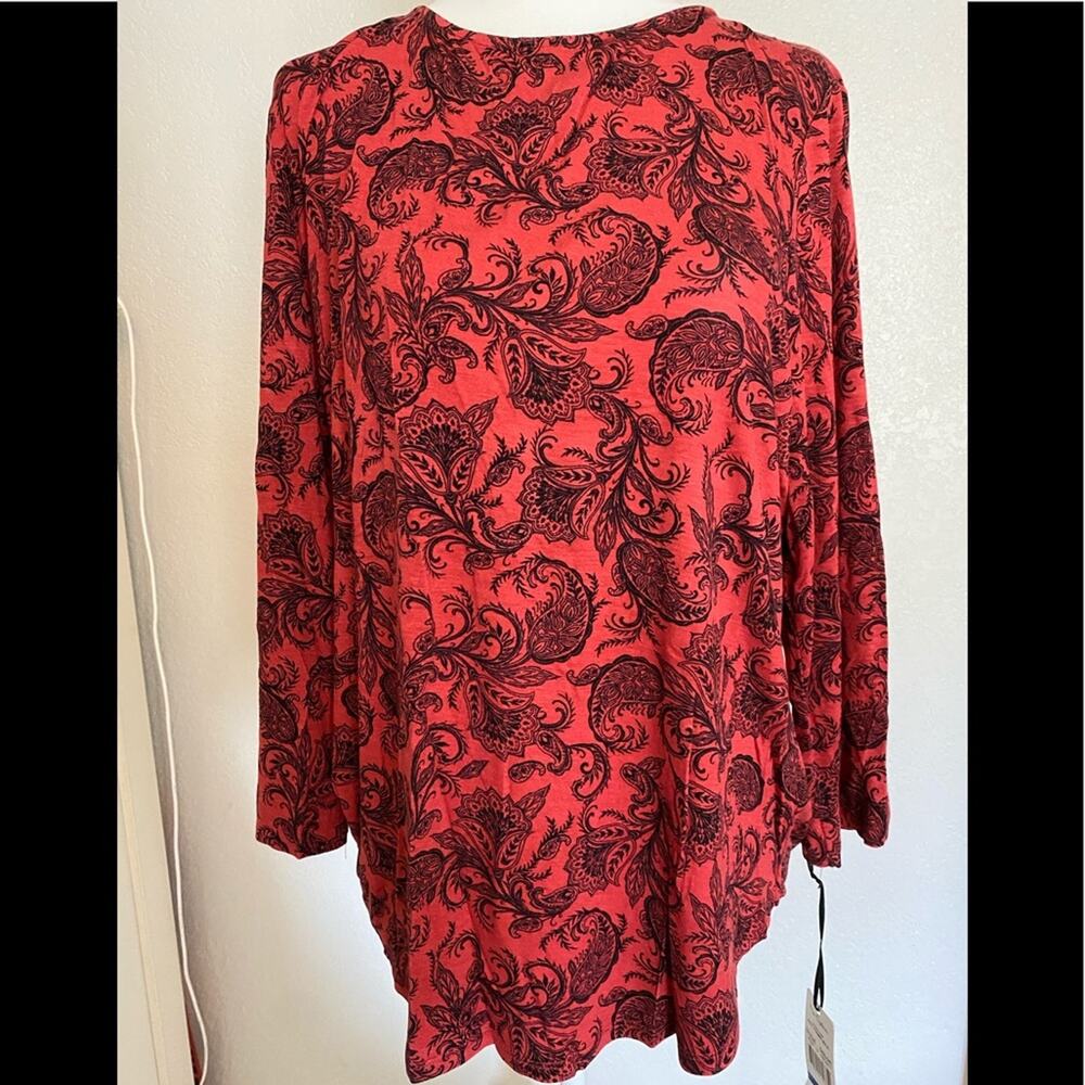 NWT Nue Options Print top XL